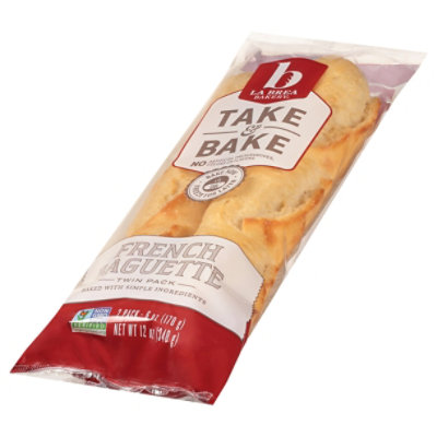 La Brea Bakery Take & Bake Bread French Baguette Twin Pack - 12 Oz - Image 3