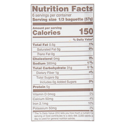 La Brea Bakery Take & Bake Baguette French Bread Twin Pack - 12 Oz - Image 4