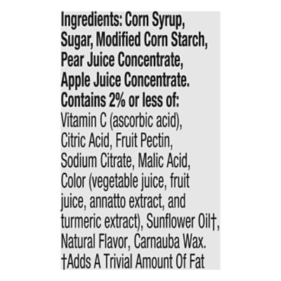 Motts Fruit Flavored Snacks Medleys Assorted Fruit Pear & Apple Juice Concentrates - 10-0.8 Oz - Image 5