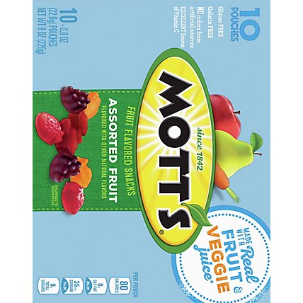 Motts Fruit Flavored Snacks Medleys Assorted Fruit - 10-0.8 Oz - Image 6