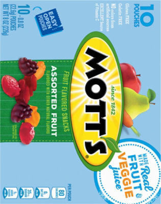 Motts Fruit Flavored Snacks Medleys Assorted Fruit - 10-0.8 Oz - Image 5