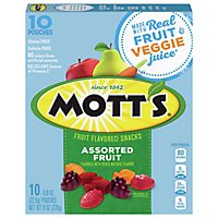 Motts Fruit Flavored Snacks Medleys Assorted Fruit - 10-0.8 Oz - Image 1