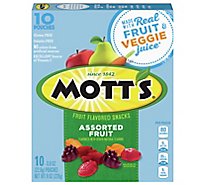 Motts Fruit Flavored Snacks Medleys Assorted Fruit - 10-0.8 Oz