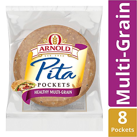 Arnold/Oroweat Pocket Thins Flatbread Healthy Multi-grain 8 Count - 11.75 Oz.