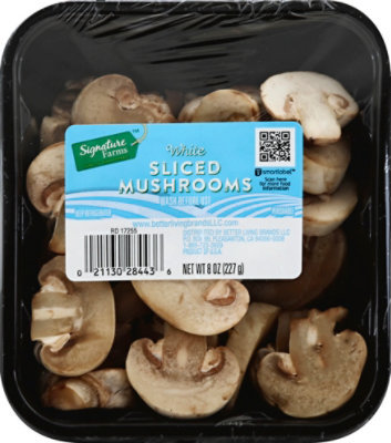 Signature Select/Farms White Sliced Mushrooms - 8 Oz - Image 2