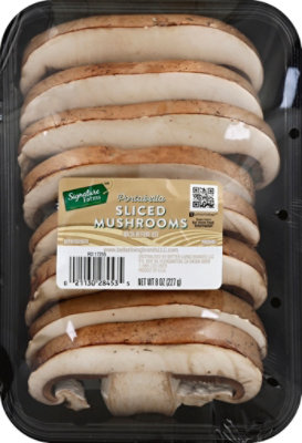 Signature Select/Farms Mushrooms Portabello Sliced - 8 Oz - Image 2