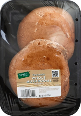 Signature Select Whole Brown Portabello Mushrooms - 8 Oz
