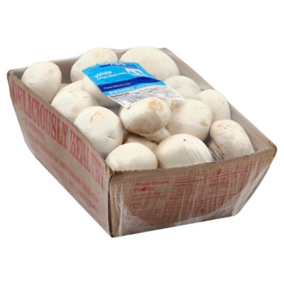 Signature Farms Mushrooms White Whole - 16 Oz - Image 1