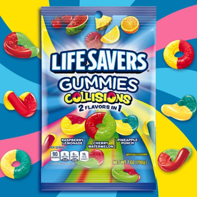 Life Savers Collisions Gummy Candy Bag - 7 Oz - Image 3