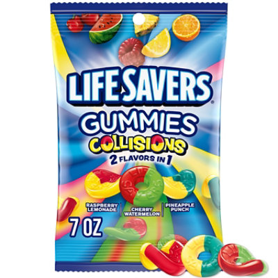 Life Savers Gummy Candy Collisions Bag - 7 Oz