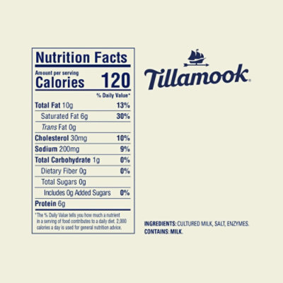 Tillamook Medium White Cheddar Thin Slices Cheese 16 Count - 8 Oz - Image 6