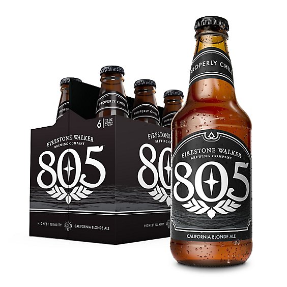 Firestone Walker 805 Beer Blonde Ale Bottles - 6-12 Fl. Oz.