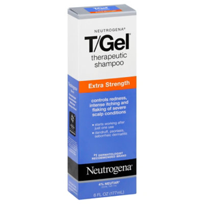 Neutrogena Therapeutic Shampoo T Gel Extra Strength - 6 Fl. Oz. - Image 1