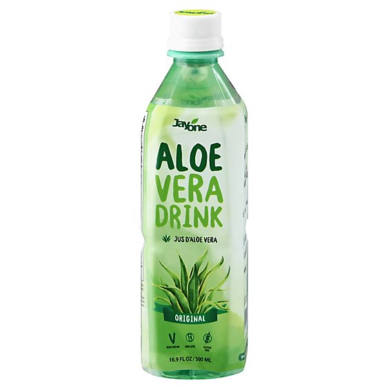 Jayone Aloe Chunk Juice With Vitamin C - 16.9 Oz
