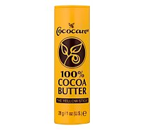 Cococare 100% Cocoa Butter Yellow Stick - 1 Oz