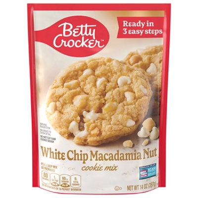 Betty Crocker Cookie Mix White Chip Macadamia Nut - 14 Oz