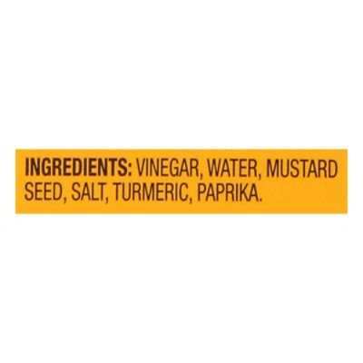 Signature SELECT Mustard Traditional Yellow Bottle - 20 Oz - Image 5