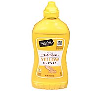 Signature SELECT Mustard Traditional Yellow Bottle - 20 Oz