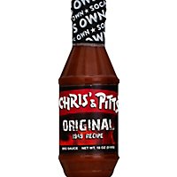 Chris & Pitts Sauce BBQ Original - 18 Oz - Image 2