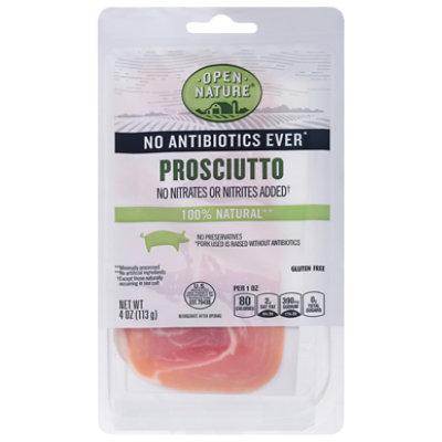 Open Nature Prosciutto 100% Natural - 4 Oz