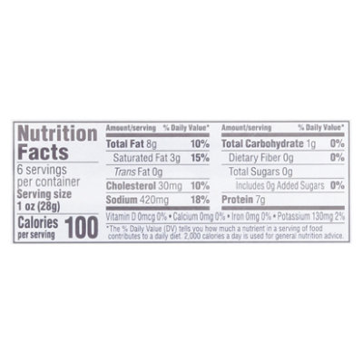 Open Nature Salami Nuggets Uncured 100% Natural Genoa - 6 Oz - Image 5