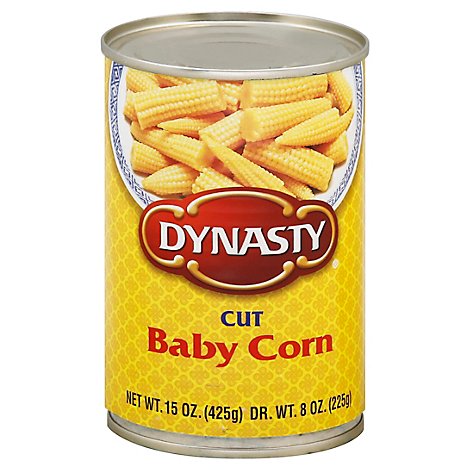 Dynasty Baby Cut Corn - 15 Oz