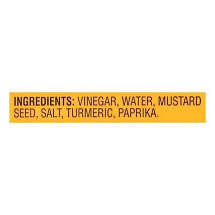 Signature SELECT Mustard Traditional Yellow Bottle - 8 Oz - Image 5