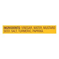 Signature SELECT Mustard Traditional Yellow Bottle - 14 Oz - Image 5