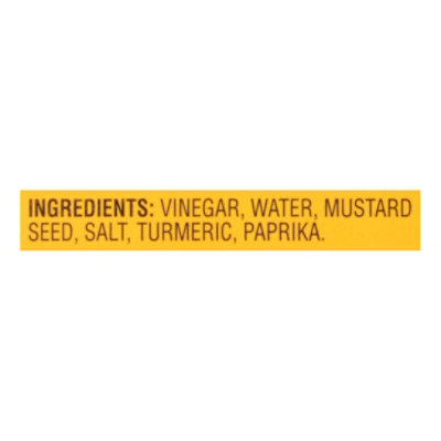 Signature SELECT Mustard Traditional Yellow Bottle - 14 Oz - Image 6