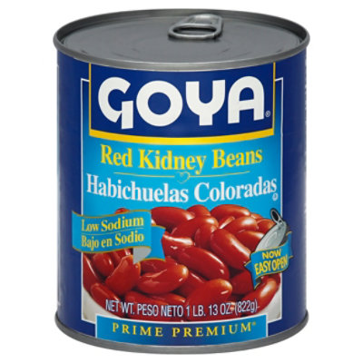 Goya Prime Premium Beans Kidney Red Can - 29 Oz - Image 1