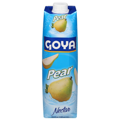 Goya Nectar Pear Carton - 33.8 Fl. Oz. - Image 3