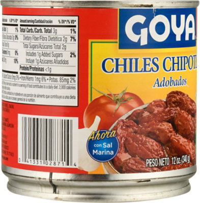 Goya Peppers Chipotle In Adobo Sauce Can - 12 Oz - Image 5