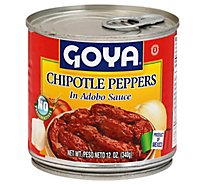 Goya Peppers Chipotle In Adobo Sauce Can - 12 Oz