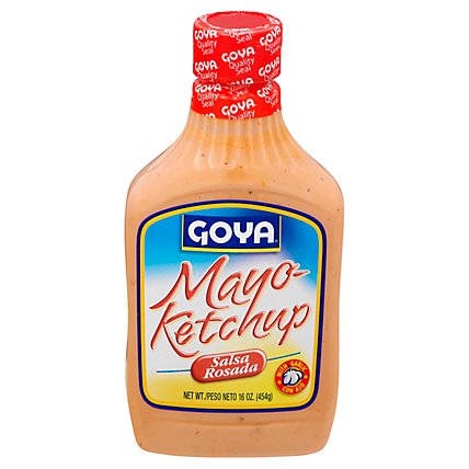 Goya Mayo Ketchup With Garlic Bottle - 16 Oz - Image 3