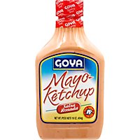 Goya Mayo Ketchup With Garlic Bottle - 16 Oz - Image 2