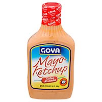 Goya Mayo Ketchup With Garlic Bottle - 16 Oz - Image 1