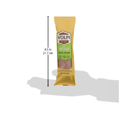 Volpini Asiago Cheese Salami - 6 Oz - Image 5