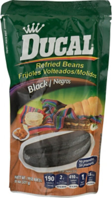 Ducal Beans Black Doy Pack - 8 Oz - Image 2