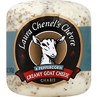 Laura Chenels Chevre Goat Cheese Chabis & Pepper - 5 Oz - Image 2