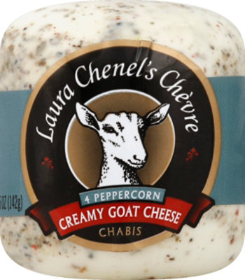 Laura Chenels Chevre Goat Cheese Chabis & Pepper - 5 Oz - Image 2