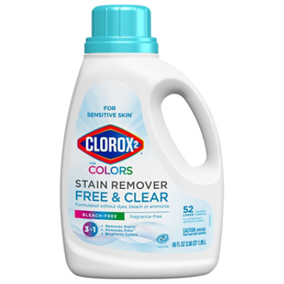  Clorox 2 Stain Remover & Color Booster Free & Clear Jug - 66 Fl. Oz. 
