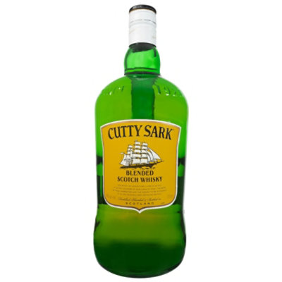Cutty Sark Whisky Blended Scotch 80 Proof - 1.75 Liter - Image 1