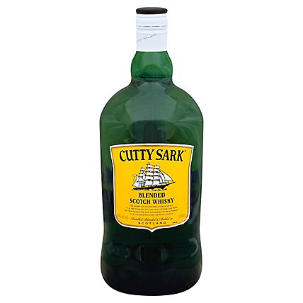 Cutty Sark Whisky Blended Scotch 80 Proof - 1.75 Liter - Image 1