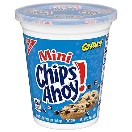 Chips Ahoy! Cookies Mini Go-Paks! Cup - 3.5 Oz - Image 2