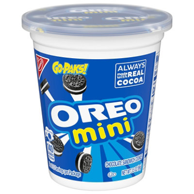 OREO Cookies Sandwich Chocolate Mini Go Pak - 3.5 Oz