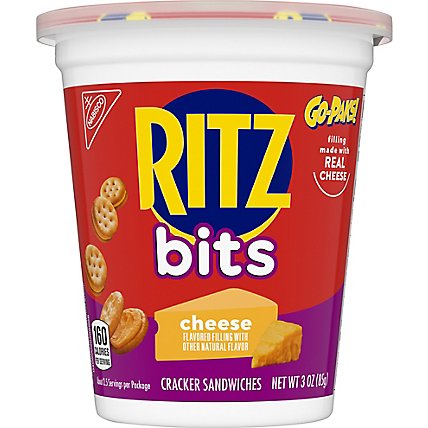 RITZ Crackers Sandwiches Bits Cheese Go Paks - 3 Oz - Image 2