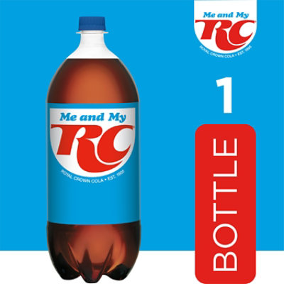 RC Cola Soda Bottle - 2 Liter - Image 1