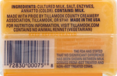 Tillamook Medium Cheddar Cheese Snack - 0.75 Oz - Image 7