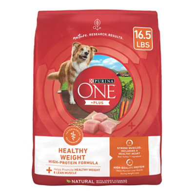 Purina ONE Healthy Weight Turkey Dry Dog Food - 16.5 Lb - Image 1