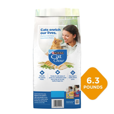 Purina Cat Chow Complete Chicken Dry Cat Food - 6.3 Lbs - Image 3